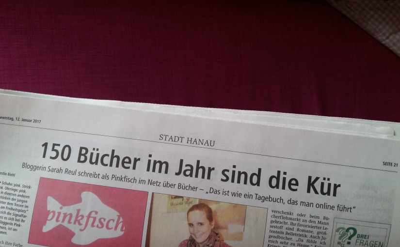 Pinkfisch im Hanauer Anzeiger