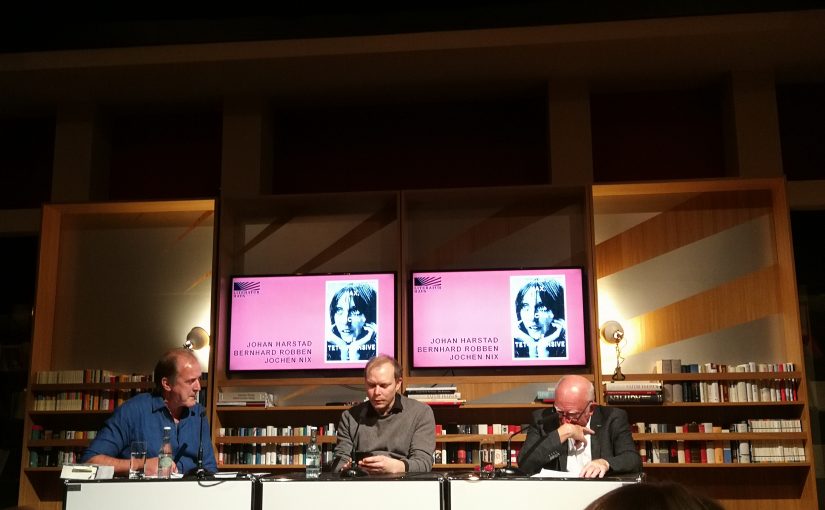 Ein Abend mit Johan Harstad im Literaturhaus Frankfurt